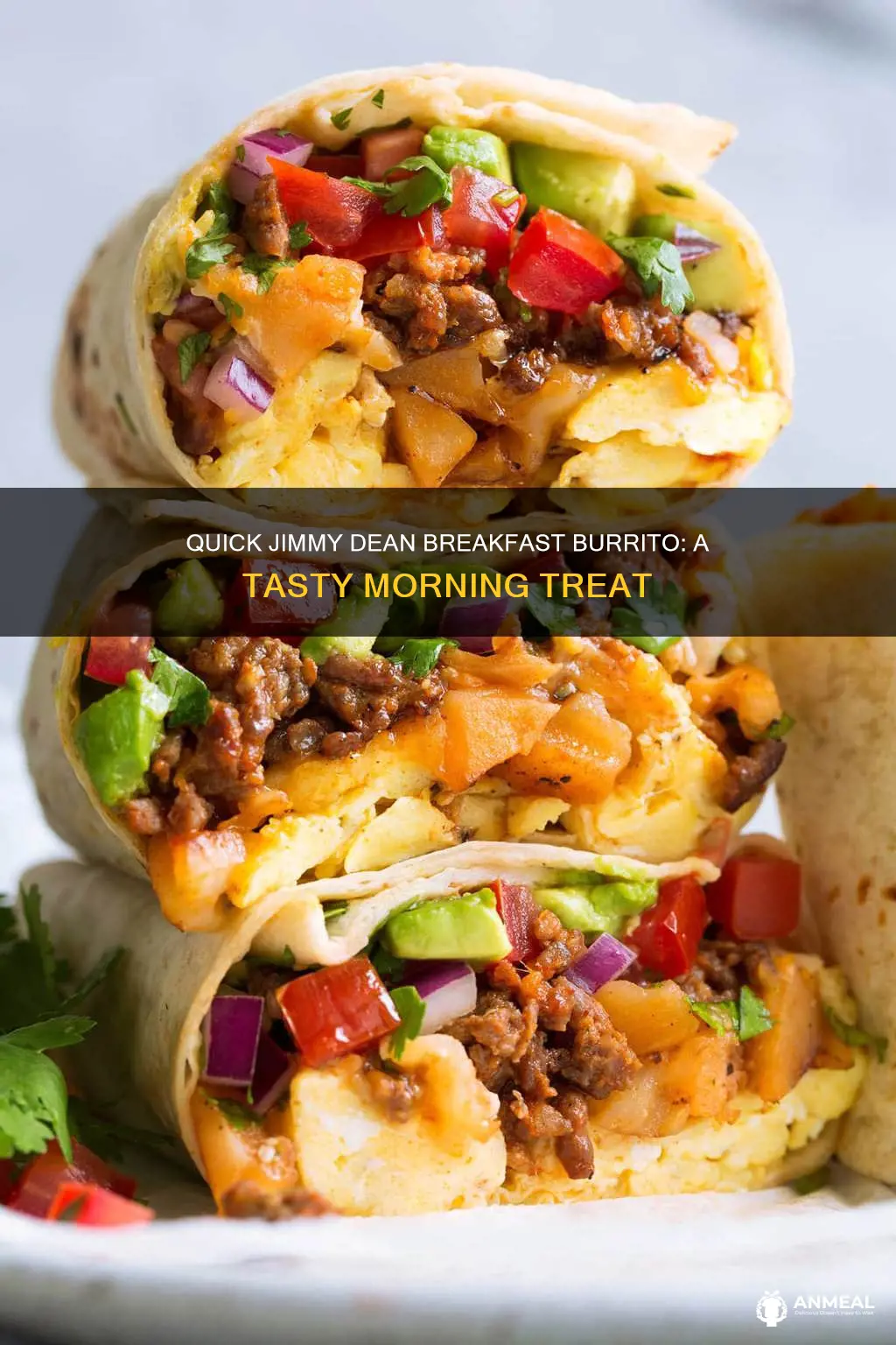 how to cook jimmy dean breakfast burrito