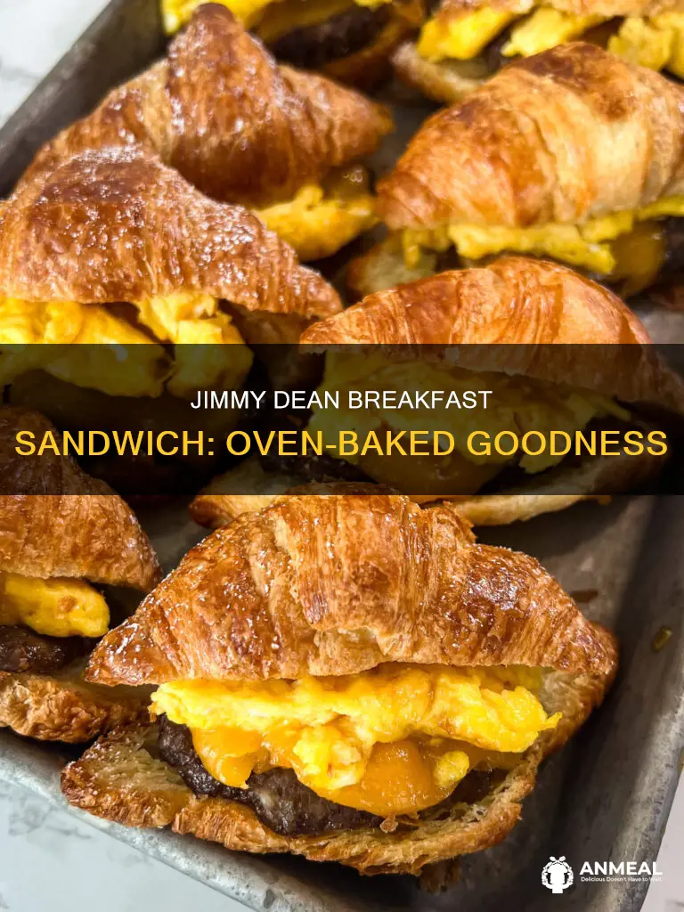 how to cook jimmy dean breakfast sandwich in oven