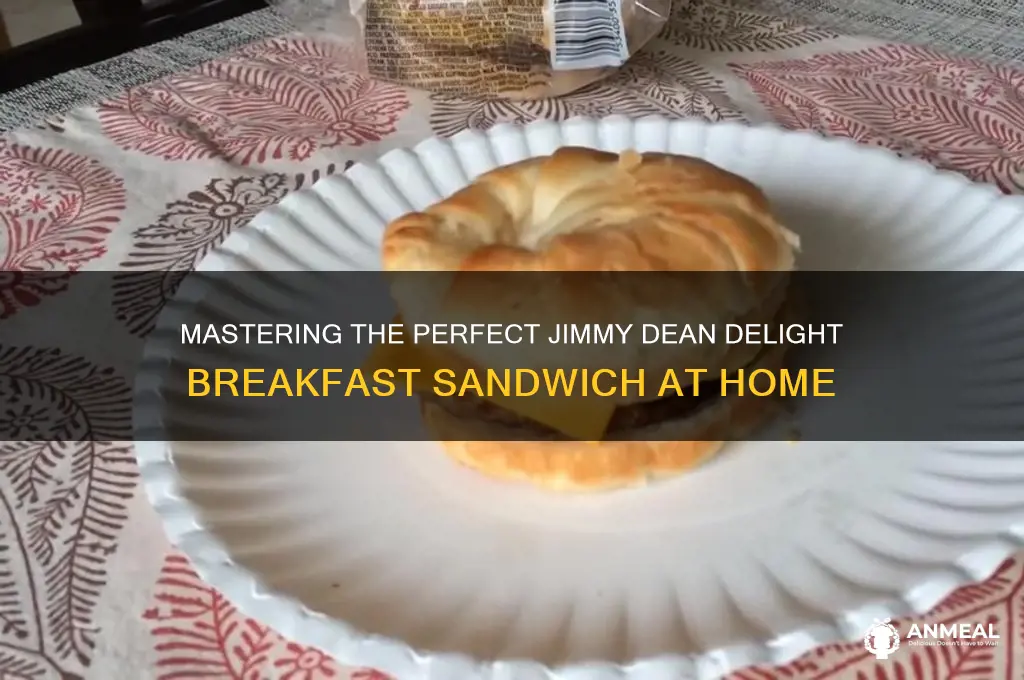 how to cook jimmy dean delight breakfast sandwich