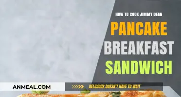 Jimmy Dean's Pancake Breakfast Sandwich: Quick, Easy, Delicious!
