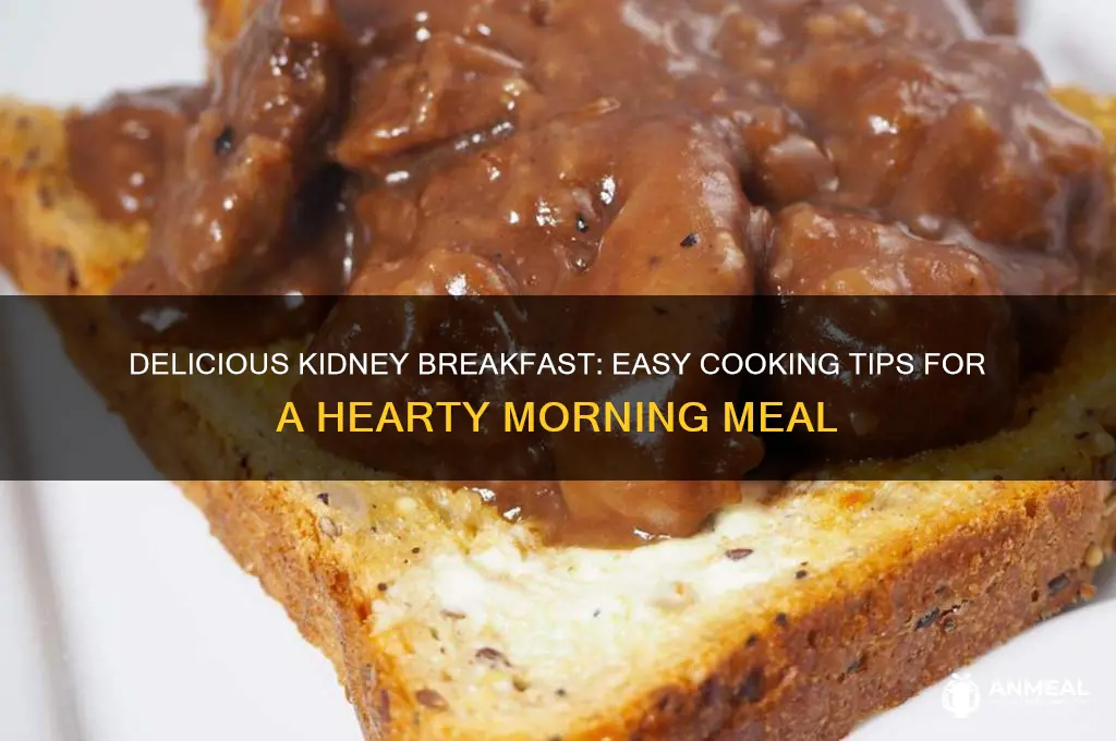 how to cook kidneys for breakfast
