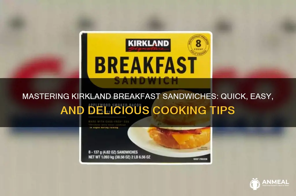 how to cook kirkland breakfast sandwiches