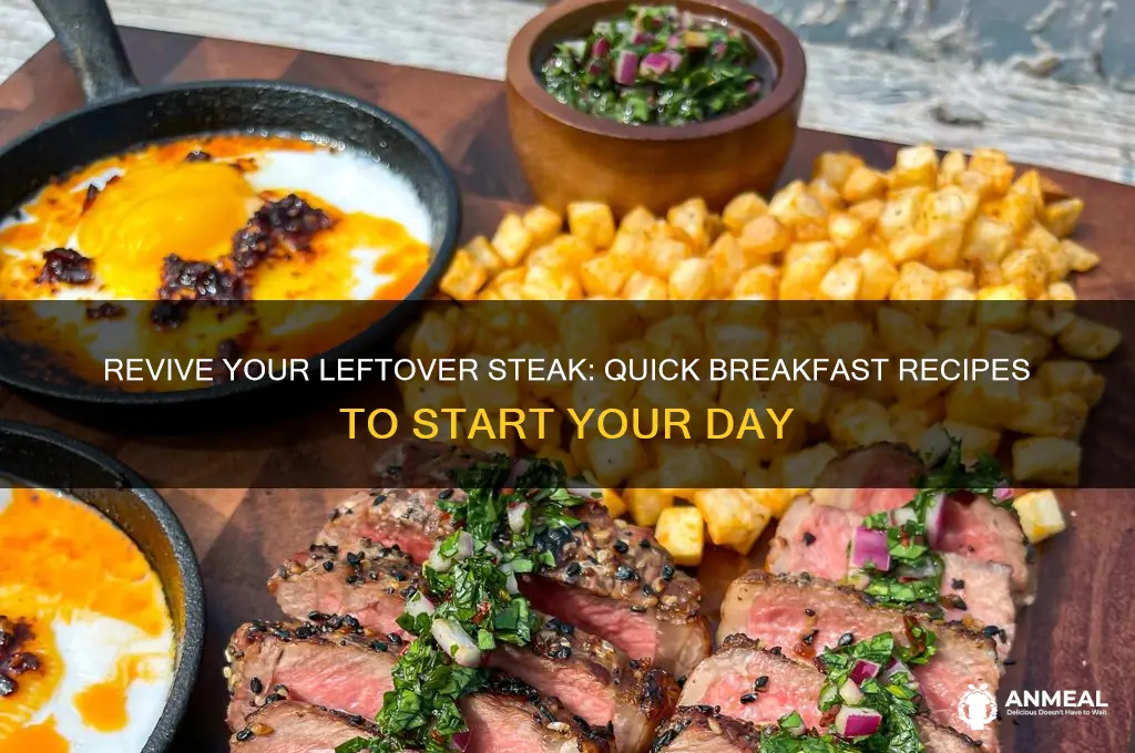 how to cook leftover steak for breakfast
