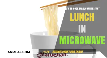Microwave Mastery: Perfecting Your Maruchan Instant Lunch