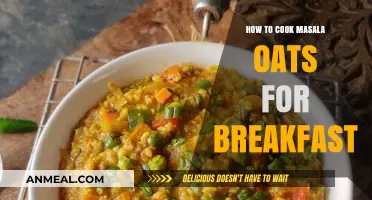 Spicy Morning Delight: Easy Masala Oats Breakfast Recipe Guide