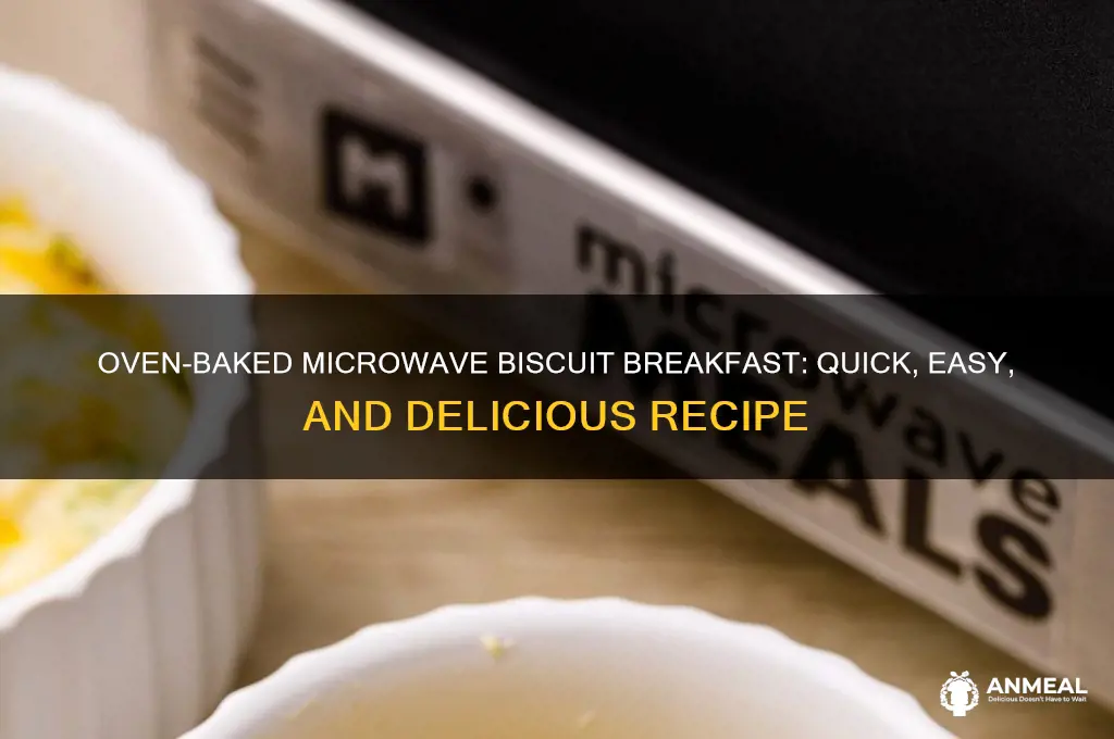 how to cook microwave biscuit breakfast in the oven