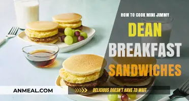 Quick & Easy Mini Jimmy Dean Breakfast Sandwiches Recipe Guide