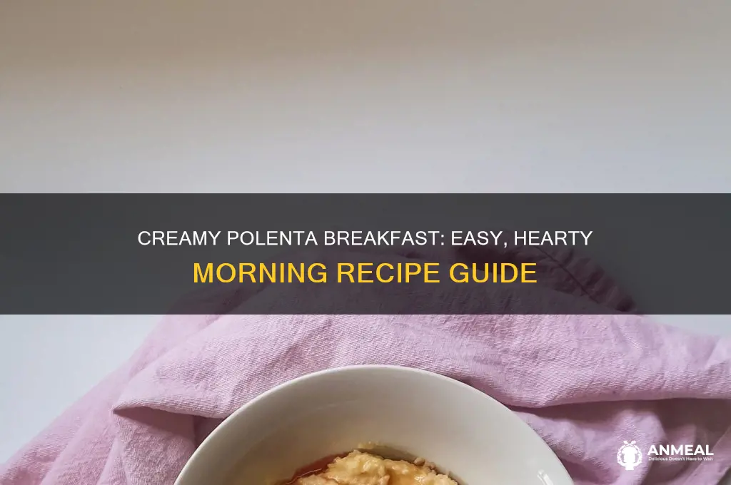 how to cook polenta for breakfast
