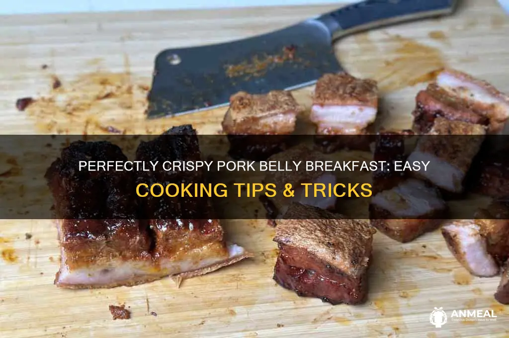 how to cook pork belly for breakfast