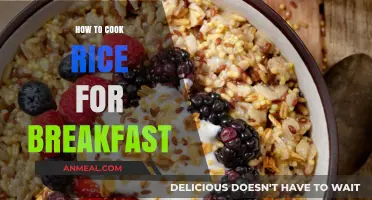 Quick & Easy Breakfast Rice: Simple Morning Cooking Tips