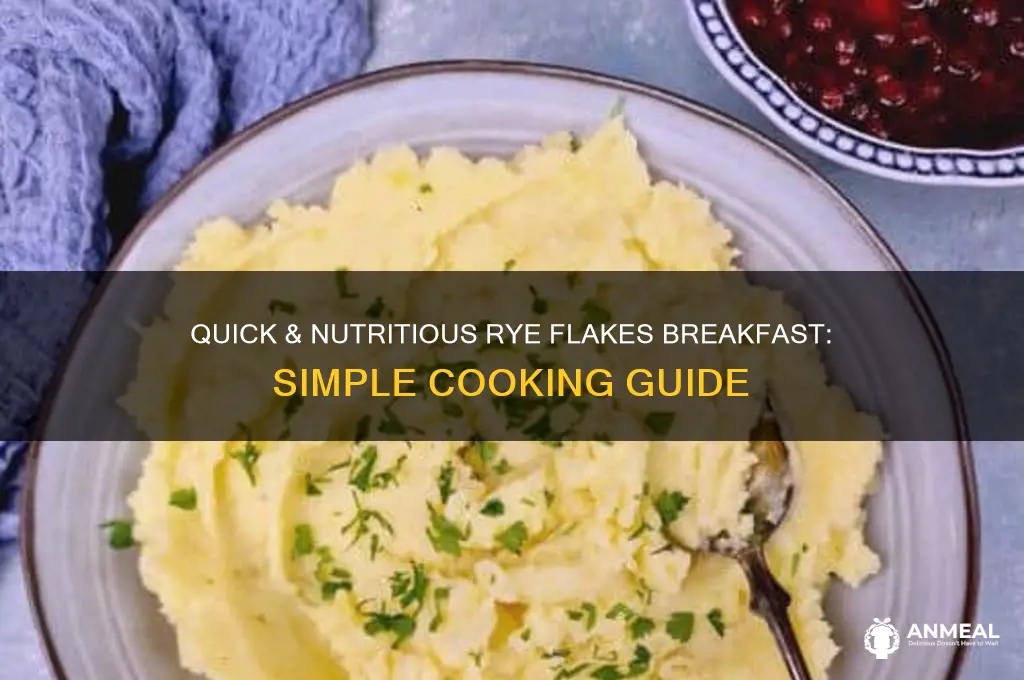 how to cook rye flakes for breakfast