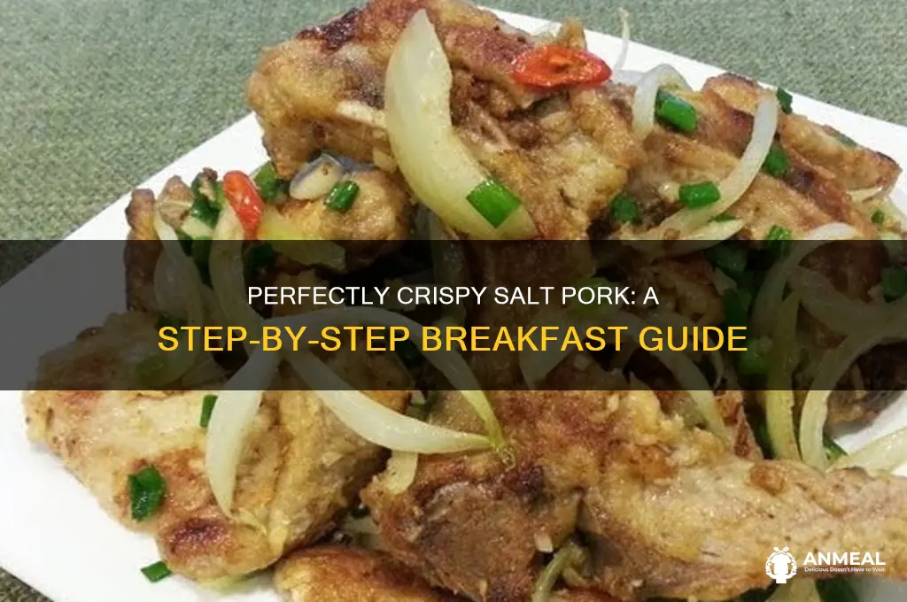 how to cook salt pork for breakfast