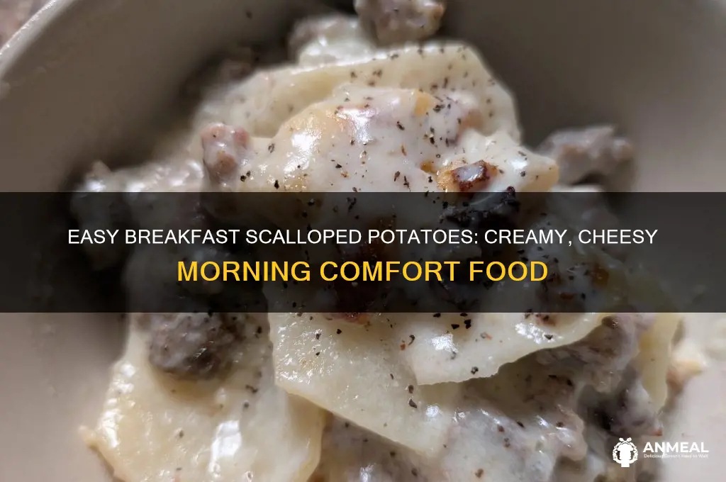 how to cook scalloped potatoes for breakfast
