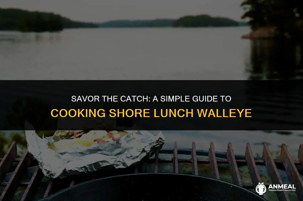 how to cook shore lunch walleye