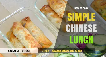 Quick and Easy Chinese Lunch Recipes for Busy Days
