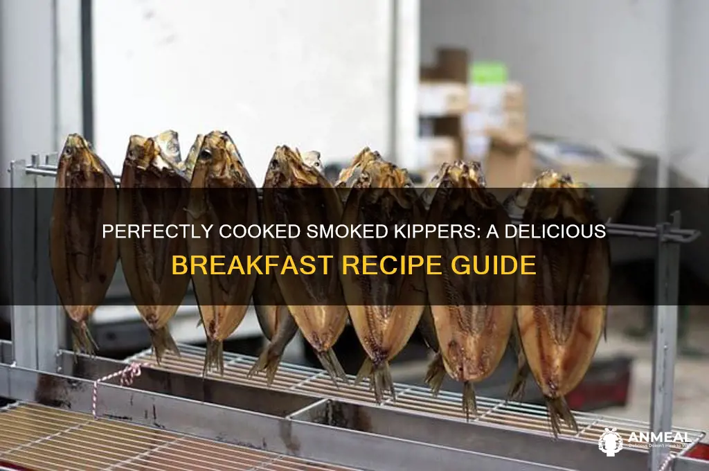 how to cook smoked kippers for breakfast