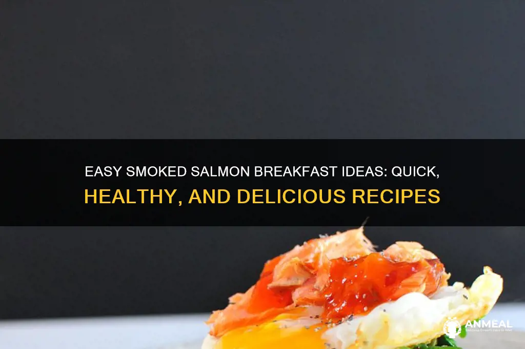 how to cook smoked salmon for breakfast