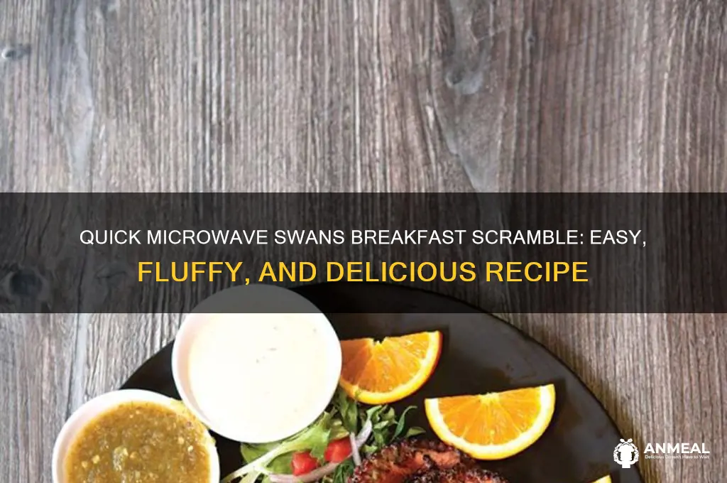 how to cook swans breakfast scramble in microwave