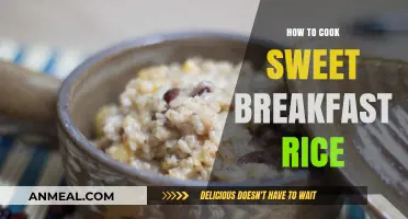 Delicious Morning Delight: Mastering Sweet Breakfast Rice in Simple Steps