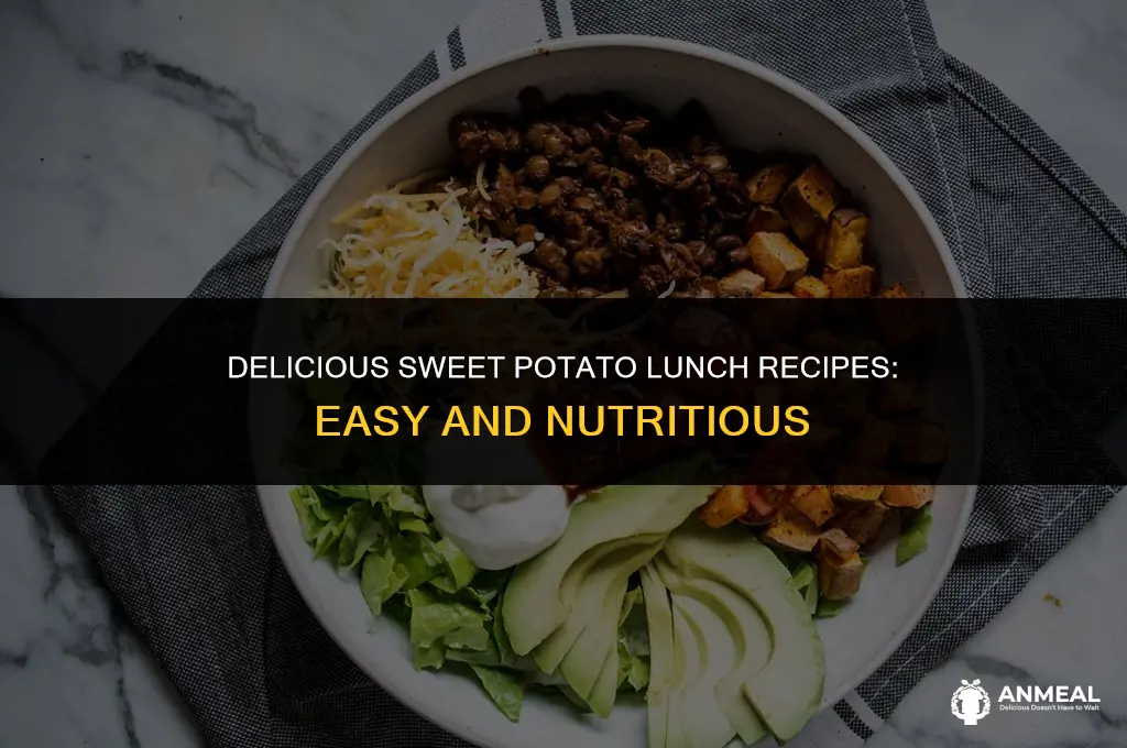 how to cook sweet potato for lunch