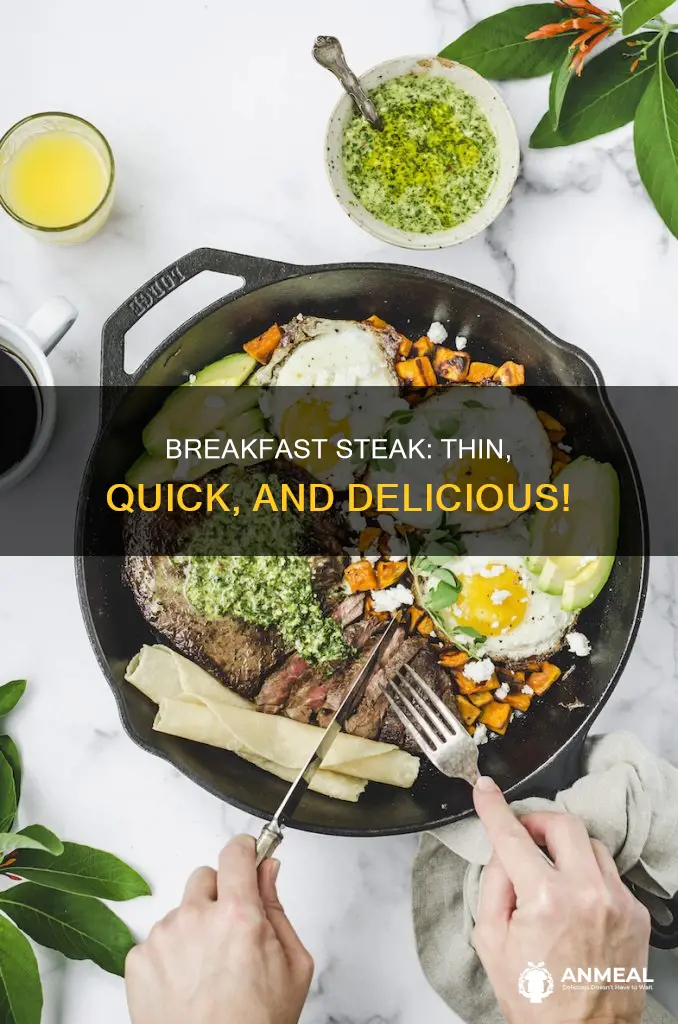 how to cook thin breakfast steak