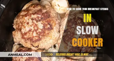 Slow Cooker Breakfast Steaks: Tender, Juicy Thin Cuts Made Easy