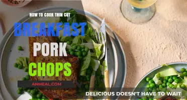 Quick, Easy Thin-Cut Pork Chops for Breakfast