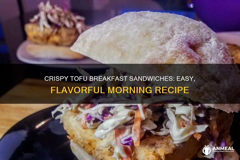 how to cook tofu for breakfast sandwiches
