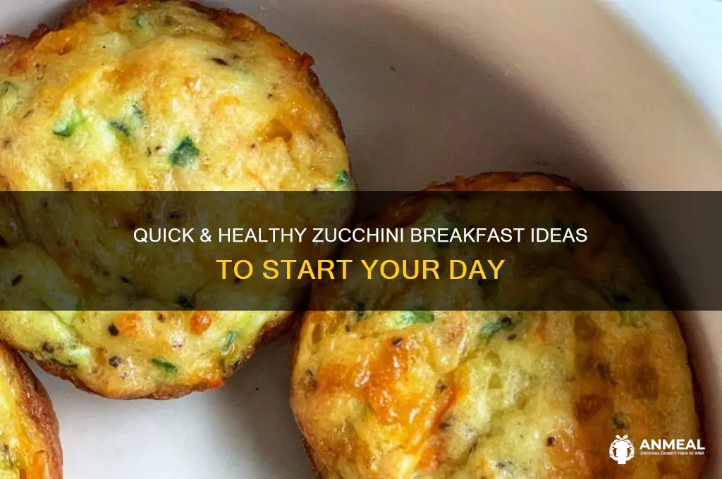 how to cook zucchini for breakfast