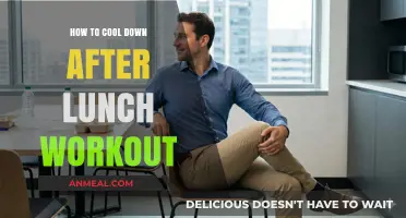 Post-Lunch Workout Cooldown: Tips to Refresh and Recharge