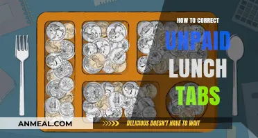 Resolving Unpaid Lunch Tabs: A Guide to Reclaiming Your Money