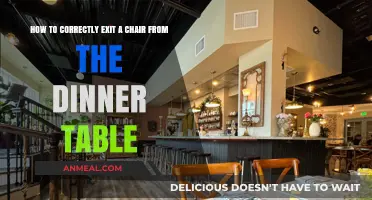 Graceful Exits: Mastering the Art of Leaving the Dinner Table