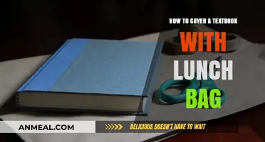 DIY Textbook Covers: Upcycle Lunch Bags for a Unique Look