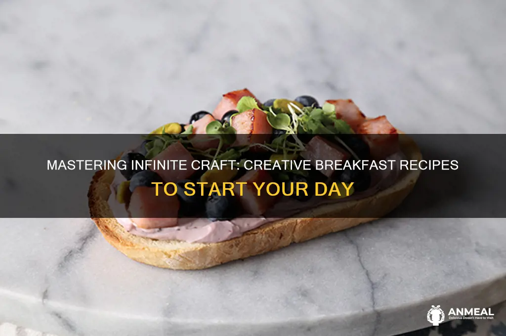 how to craft breakfast in infinite craft