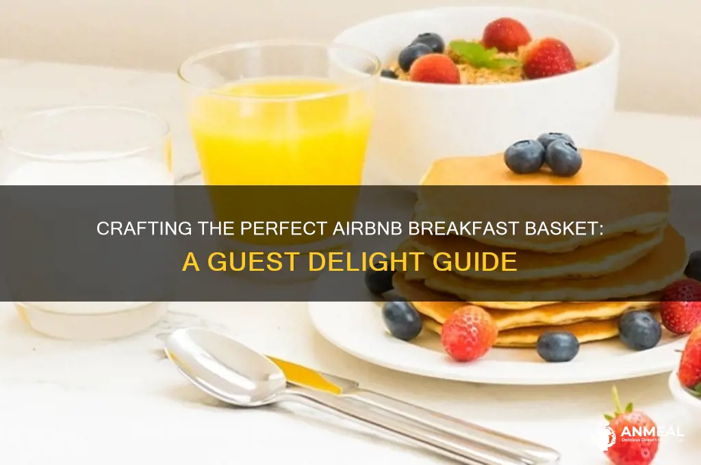 how to create a breakfast basket airbnb