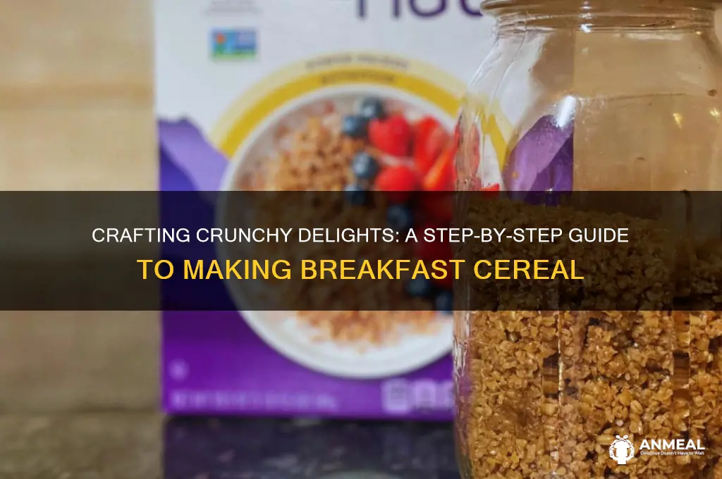 how to create a breakfast cereal