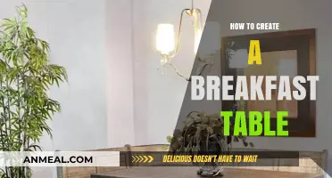 Crafting the Perfect Breakfast Table: Tips for a Cozy Morning Setup