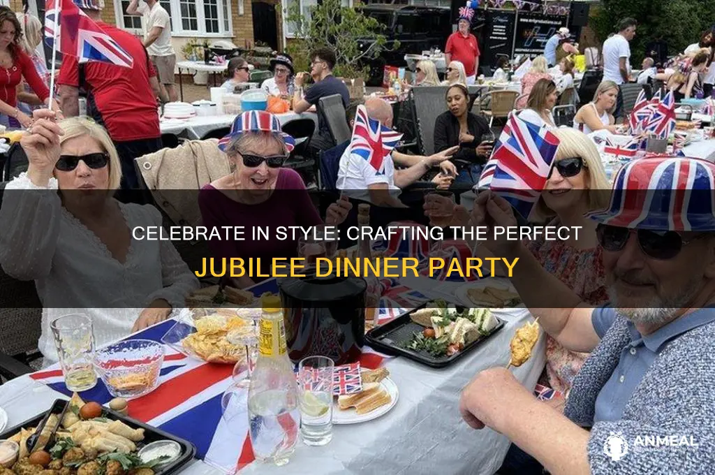 how to create a jubilee dinner