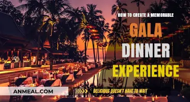 Crafting Unforgettable Gala Dinners: Tips for a Memorable Experience