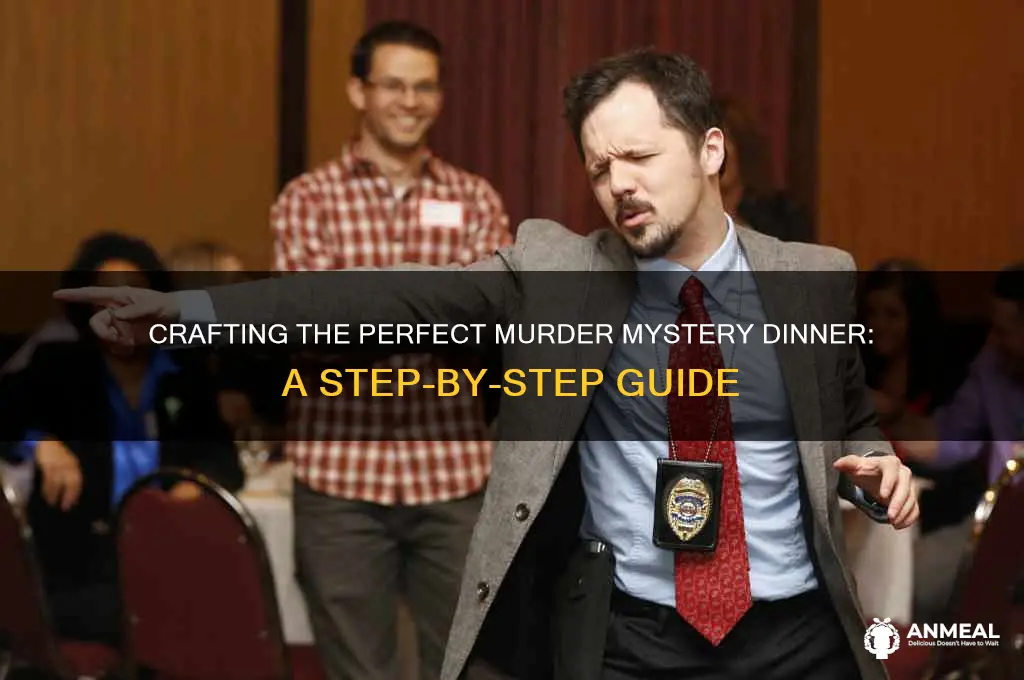 how to create a murder mystery dinner