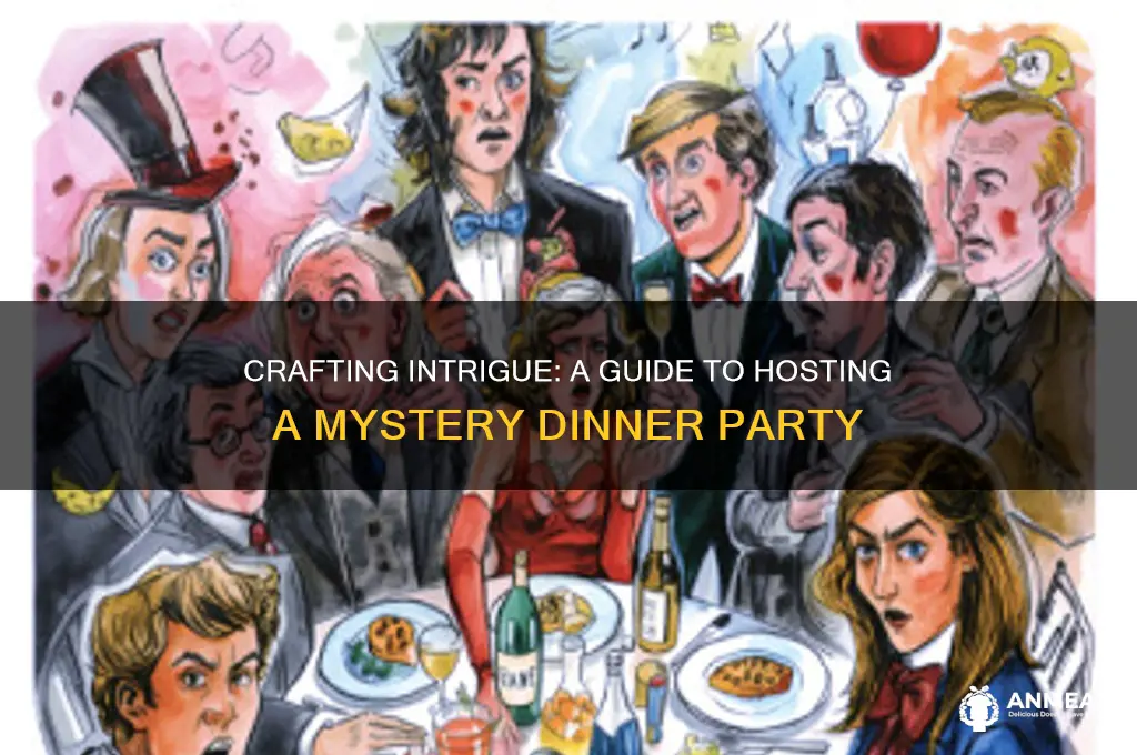 how to create a mystery dinner party