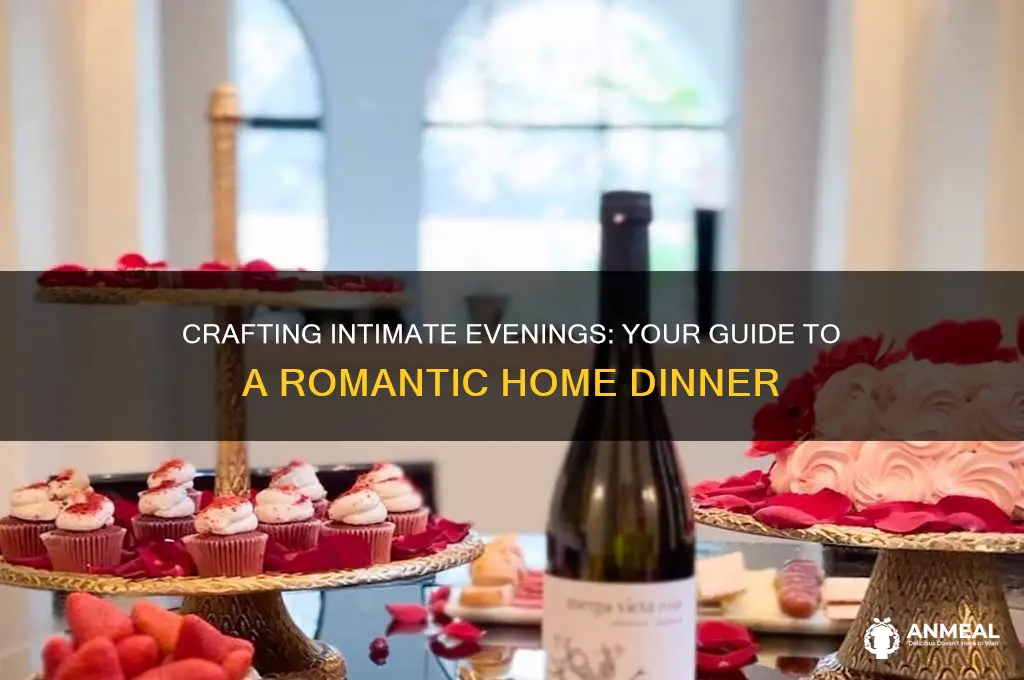 how to create a romantic dinner at home
