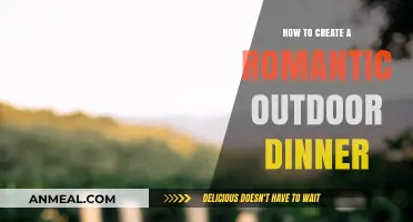 Crafting a Magical Outdoor Dinner for Two: Romantic Tips