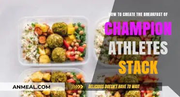 Fuel Like a Pro: Crafting the Ultimate Champion Athlete Breakfast Stack