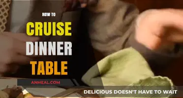 Mastering the Art of Cruising the Dinner Table with Grace