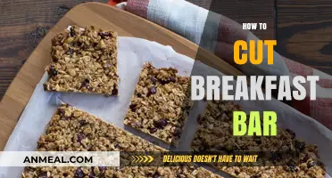 Mastering the Art of Cutting a Breakfast Bar: Tips and Tricks