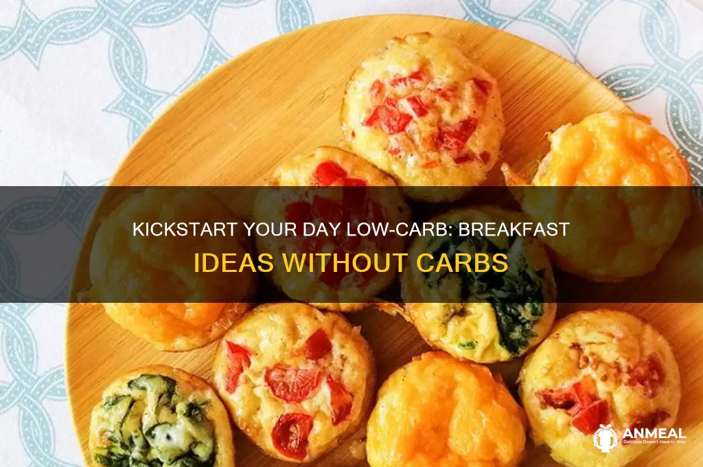 how to cut carbs out of breakfast