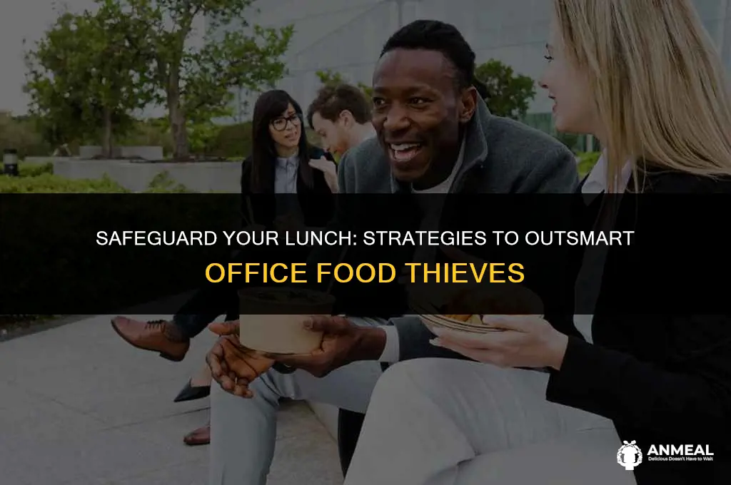 how to deal with people stealing lunches
