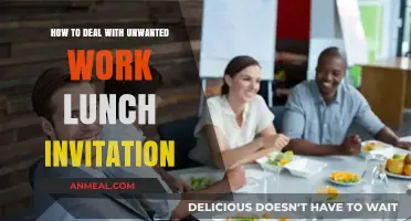 Gracefully Declining Unwanted Work Lunch Invitations: A Guide