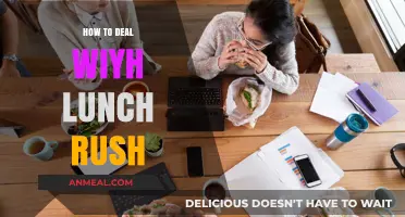 Mastering the Lunch Rush: Strategies for Smooth Service